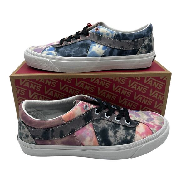 Vans Bold Ni Mix Shoes Womens 6 Mixed Tie Dye Colorful Sneakers‎ VN0A7TNKAXJ - Picture 1 of 10